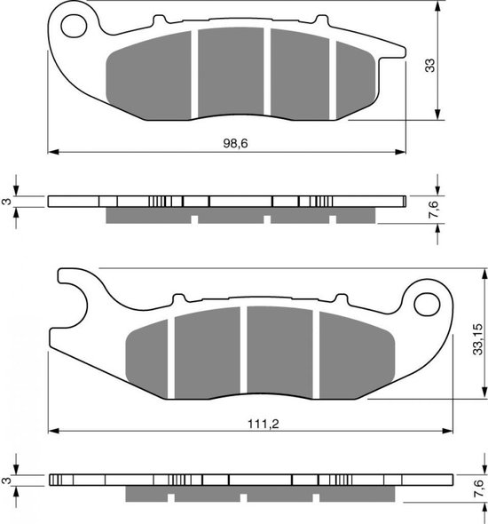 Kit de réparation de turbine de pompe à eau, moteur Suzuki 4 temps, hors-bord DF25 V-Twin, 17400-95J00, 17400-95J02, 17400-95J01, 17400-95J03