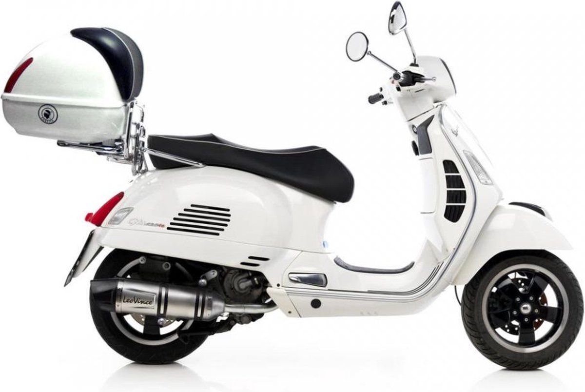 Silencieux d échappement Leovince pour Scooter Piaggio 300 Vespa Gts Super Ie 2008 à 2016 Neuf