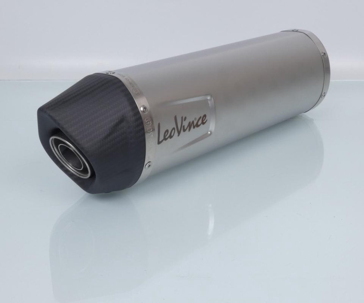 Silencieux d échappement Leovince pour Piaggio 125 Vespa Gts Super 2009 à 2015 Neuf