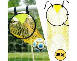 foto van Voetbal Target - set van 2 - Target - target voetbal kruising - target voetbaldoel - voetbal spullen - voetbal trainingsmateriaal - voetbaldoel - voetbalgoal
