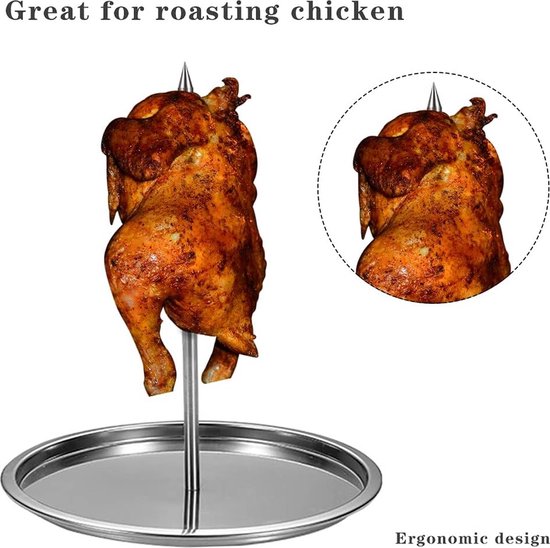 Al Pastor Skewer for Grill, Vertical Shawarma Skewer Stand, Vertical