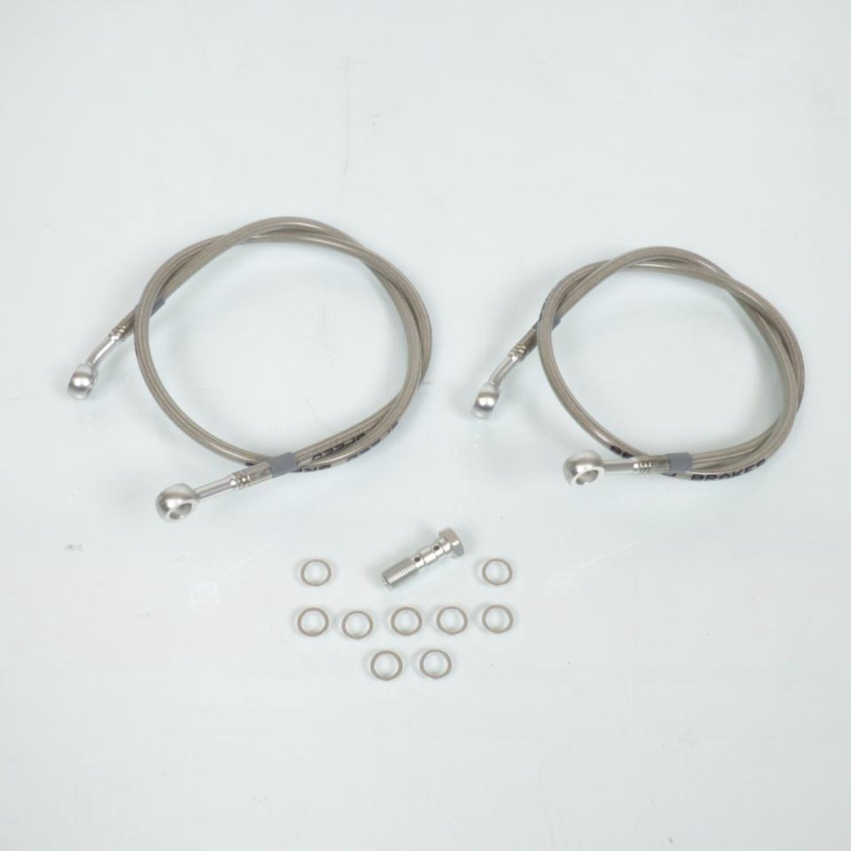 Durite de frein avant aviation Speed Brakes pour moto Kawasaki GPZ 900 R 1985 à 1989