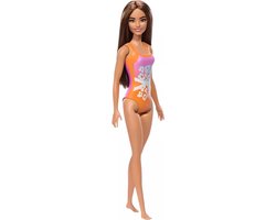 Barbie Beach - Pop met floral badpak