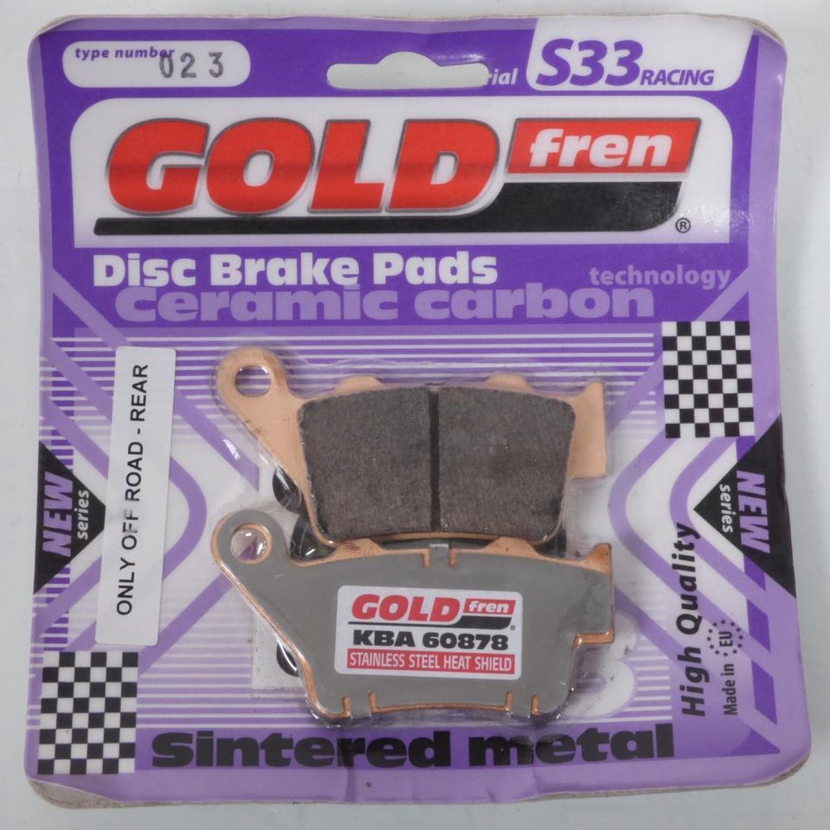 goudren remblok voor husqvarna 250 wr 2012 tot 2013 ar nieuw