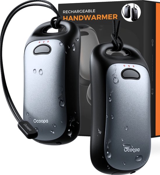 Chauffe-mains Rechargeables, Lot De 2, Puissance Magnétique Puissante, Port USB, Parfait Pour Le Camping, Le Golf, La Chasse Et Les Voyages, Jaune. | Leroy Merlin