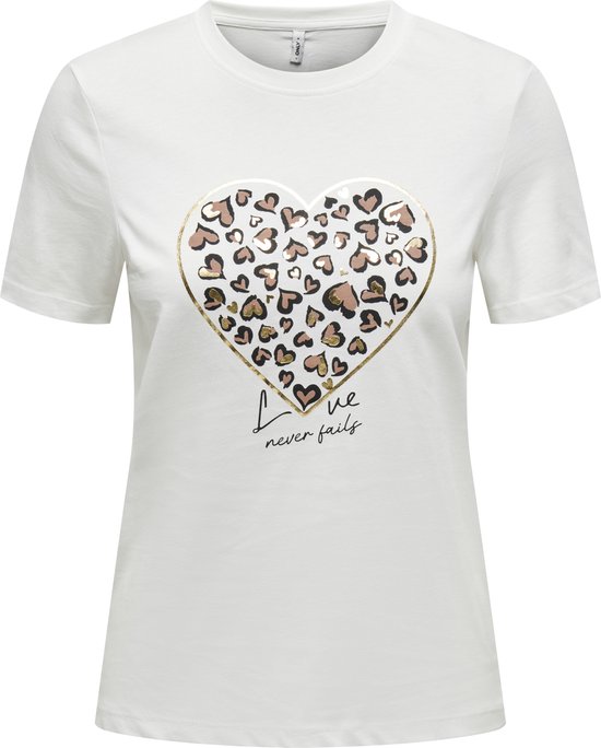 Only Tanya Life Leo Print Shirt Dames - Maat M