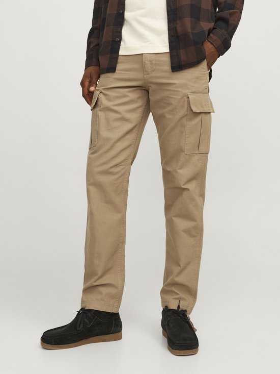 Jack & Jones Pantalon Jpstkane Barkley Cargo Pant Noos 12258150 Elmwood Taille Homme - W33