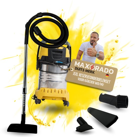 vhbw Kit de 5x buses pour aspirateur (voiture) compatible avec Kärcher