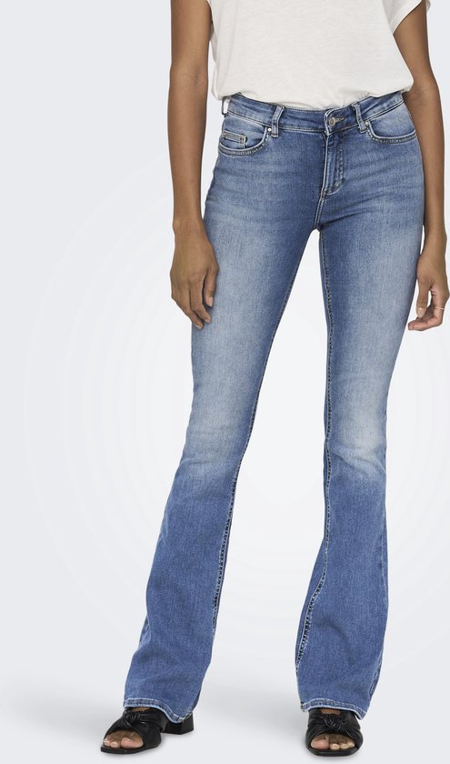 ONLY ONLBLUSH MID FLARED DNM TAI467 NOOS Dames Jeans - Maat XL X L34