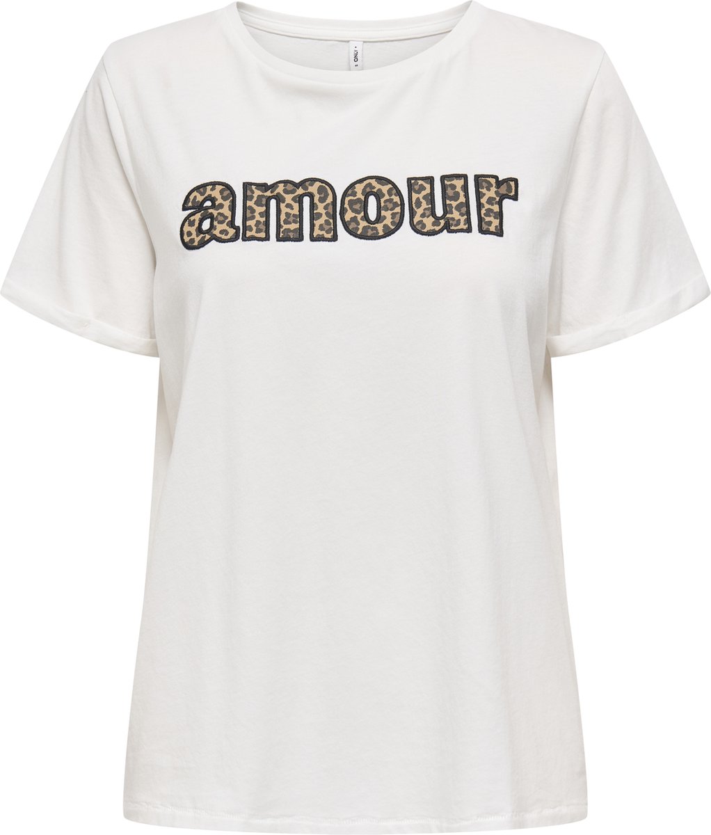 Only Line Life Shirt Dames - Maat M