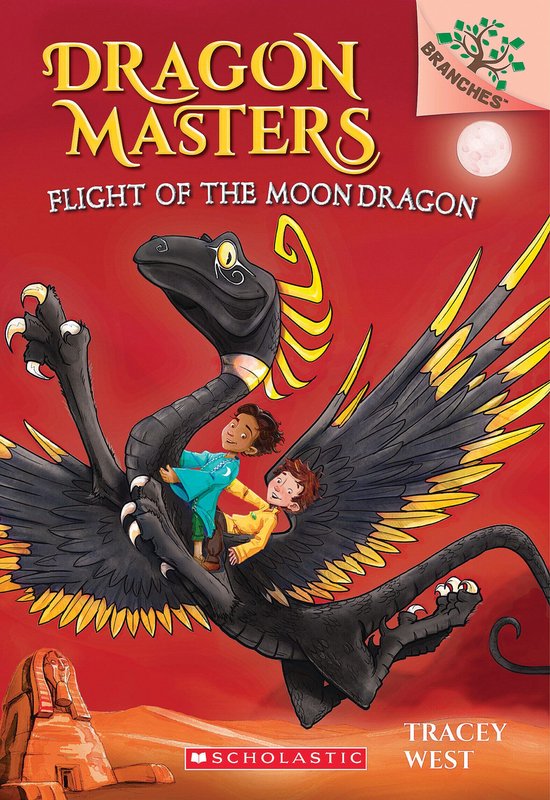 Dragon Masters 6 - Flight of the Moon Dragon: A Branches Boo ... - cover