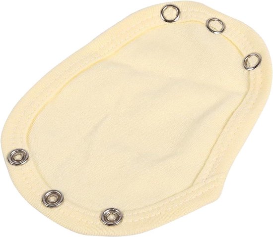 FONDOTIN Bodysuit Verlängerungsset - 4 Stück Graue Snap Extender - Baumwolle Für Baby Overalls & Strampler