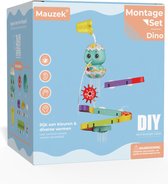 Mauzek® Badspeelgoed Dinosaurus – Montageset – Waterglijbaan –Bad Speeltjes – Sensorisch Speelgoed – Water Knikkerbaan – Waterbaan – Kinderspeelgoed – Douche Speelgoed – Educatief Speelgoed – Motoriek Speelgoed – Cadeau – +3 jaar