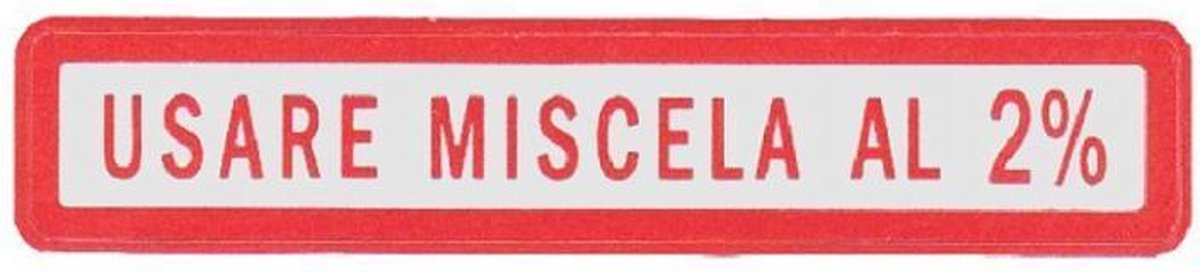 autocollant stickers rms pour auto piaggio 610054m003 / rood / par 10 nieuw