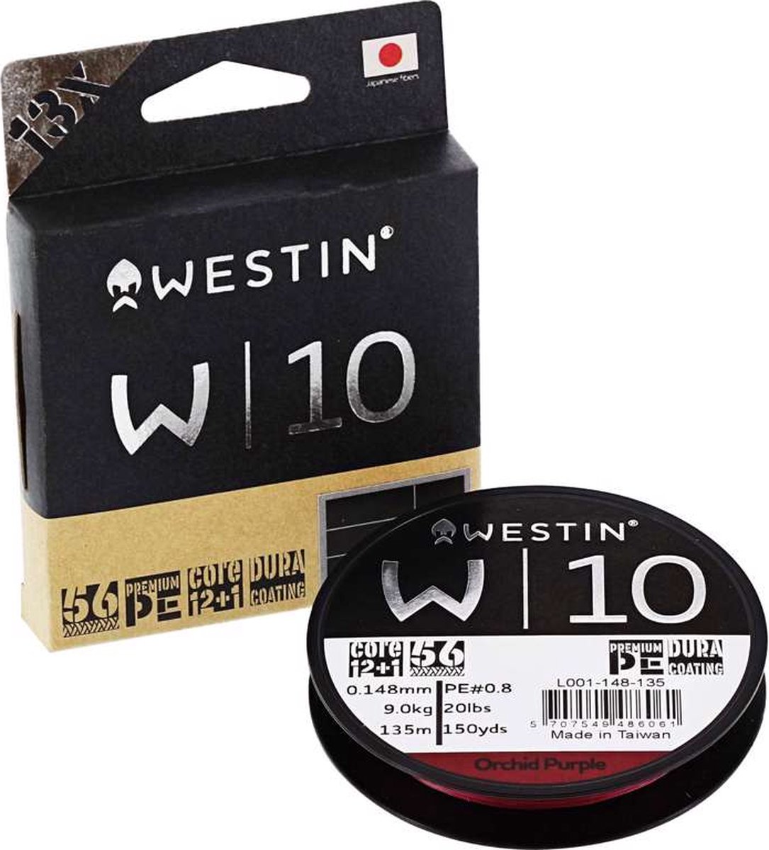 Westin Fishing W10 13 Braid orchid purple (0.26mm 135m 23.9kg)