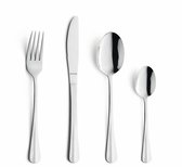 Bol.com Amefa Napoli - 24 Delige bestekset - 6 Persoons - Zilver aanbieding