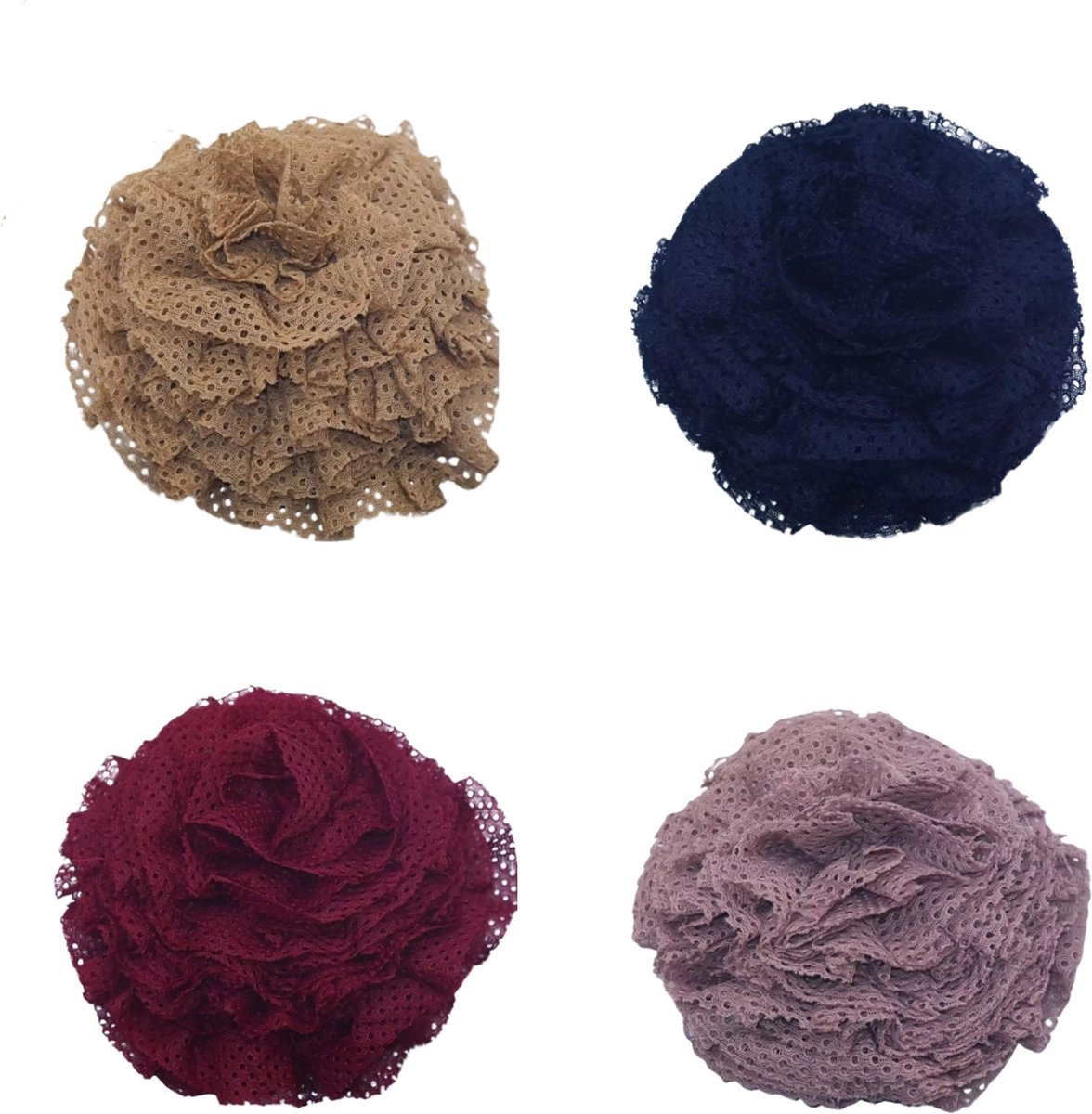 Ibramani – Multicolor Pack - Sara Inner Hijab met Kruismotief en Haarknotontwerp – Muts – Hoofddeksel - Hoofddoek - Tulband – Haarband – Tulband Cap – Head wrap - Damesmutsen – Hoofdwear - Ramadan - Ied ul Fitr - Suikerfeest