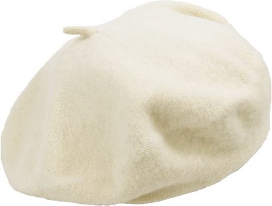 Baret Dames | Wit | Franse Hoed | Beige | Petje | Schilderhoed - Hoed Alpinopet Petje-kerstcadeau