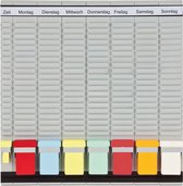UNICRAFTALE Inkt Pad Opbergrek 36 Grids Inkpad Opbergdoos Witte Stempel