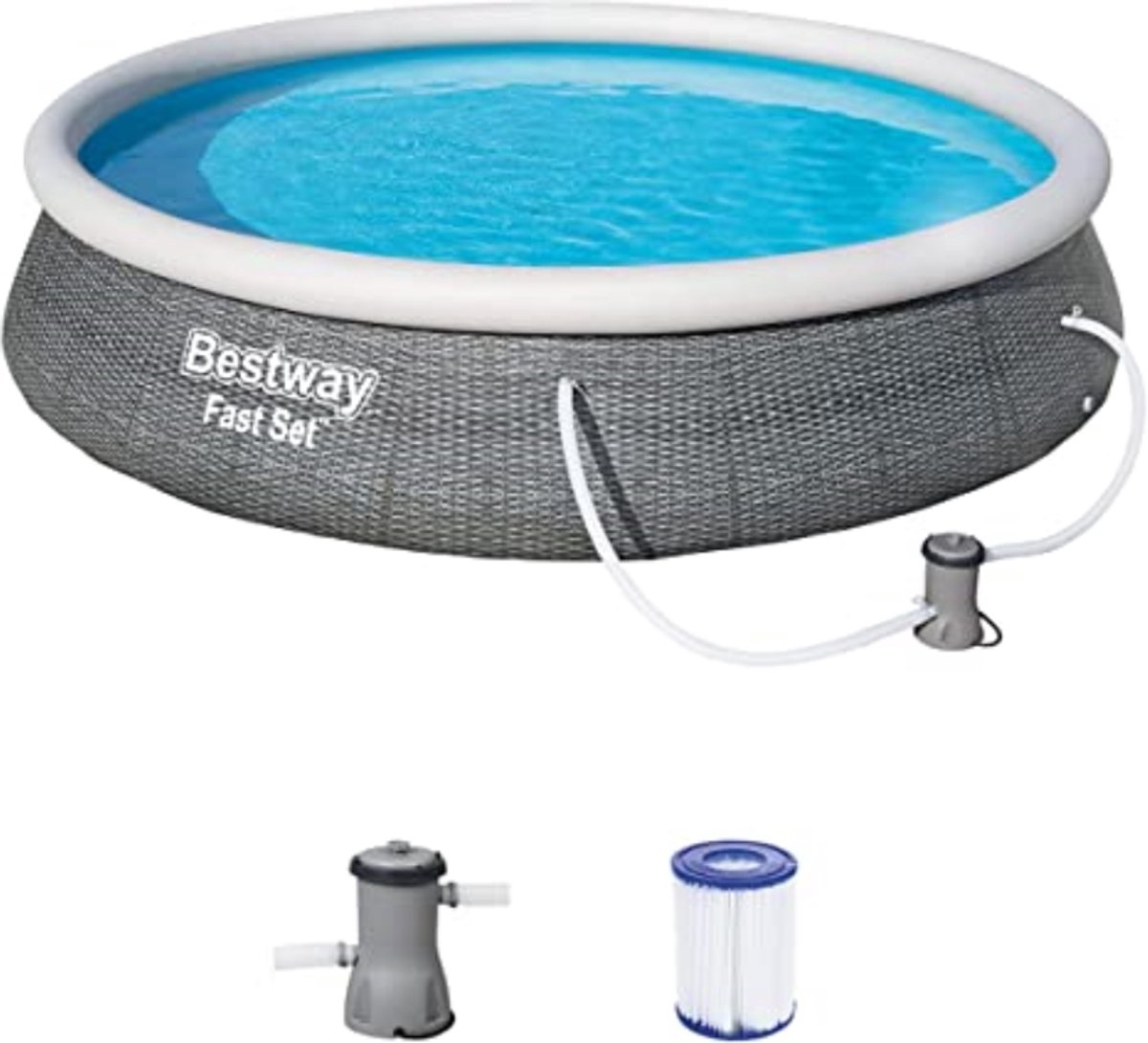 Bestway Fast Set zwembadset - Ø 396 x 84 cm