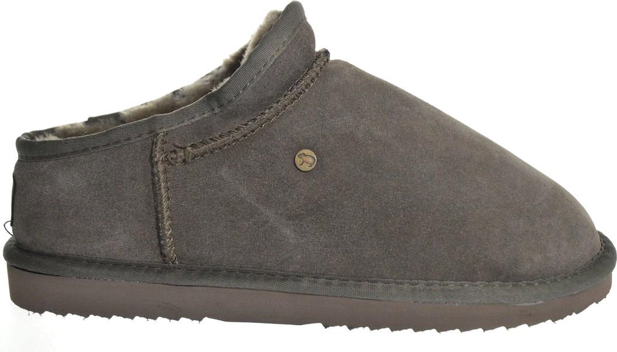 Warmbat Conner Mannen Sloffen - Pebble - Maat 46