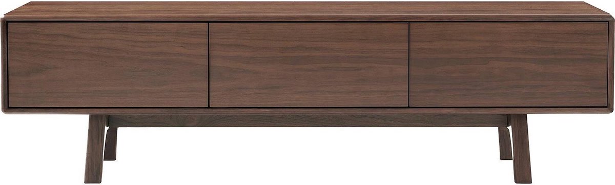 Goossens Tv Meubel Emilie, 3 Deuren - Hout Noten