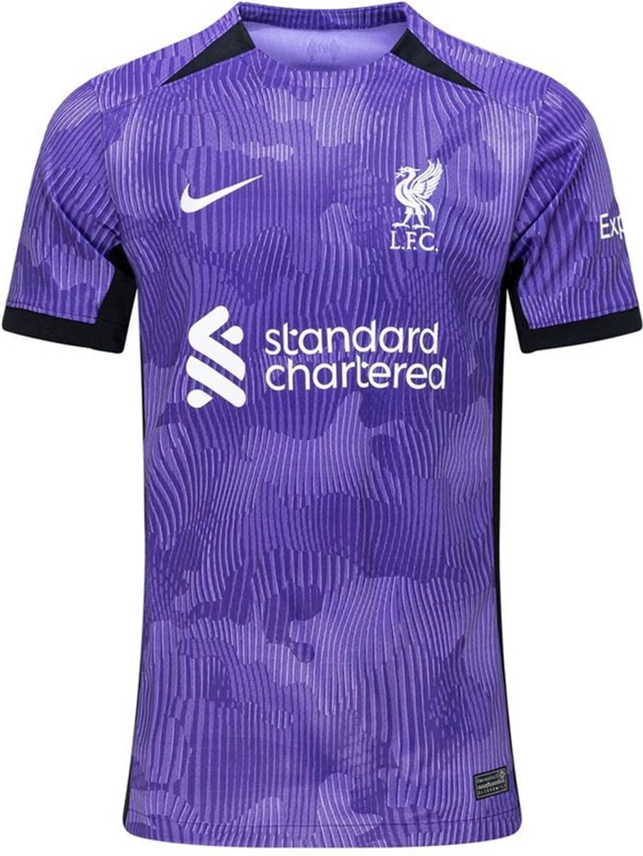 Liverpool Third Shirt Kids 23/24 Purple - Nike