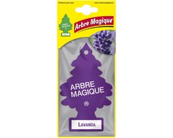 Lavendel Arbre Magique Geurboom luchtverfrisser voor in de auto Lavanda – Car Parfum – Geurboompje – Geurbooster – Wonderboom – Geurverfrisser – Nieuwe Auto – Autogeur – Autoparfum – Geurblad