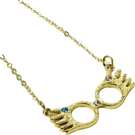 The Carat Shop - Harry Potter Goudkleurige Luna Lovegood Ketting