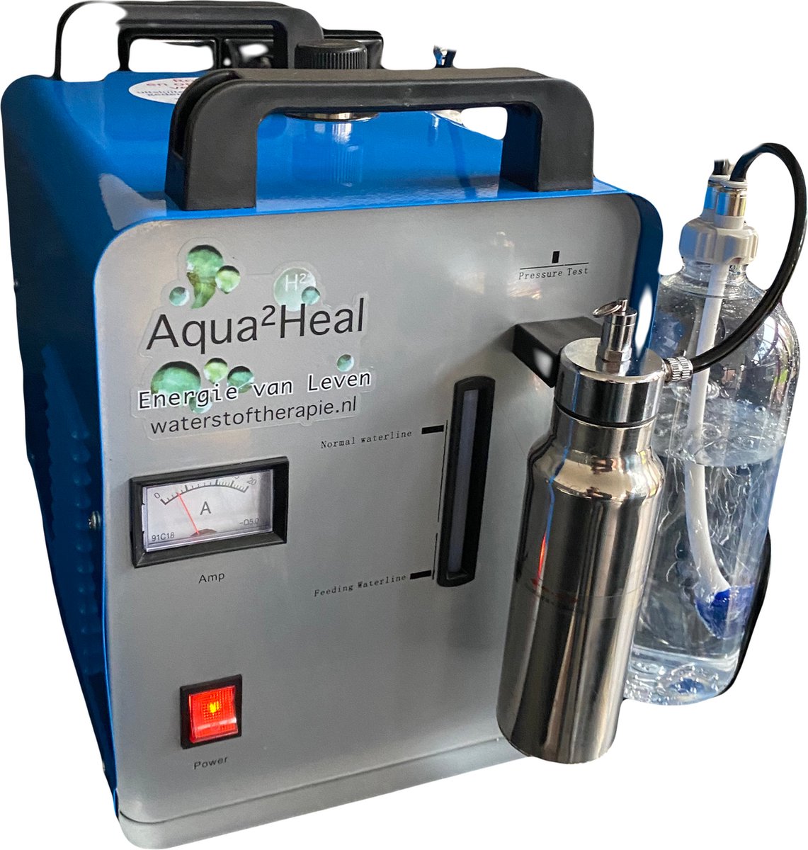 Aqua2heal waterstoftherapie Inhalatiemachine