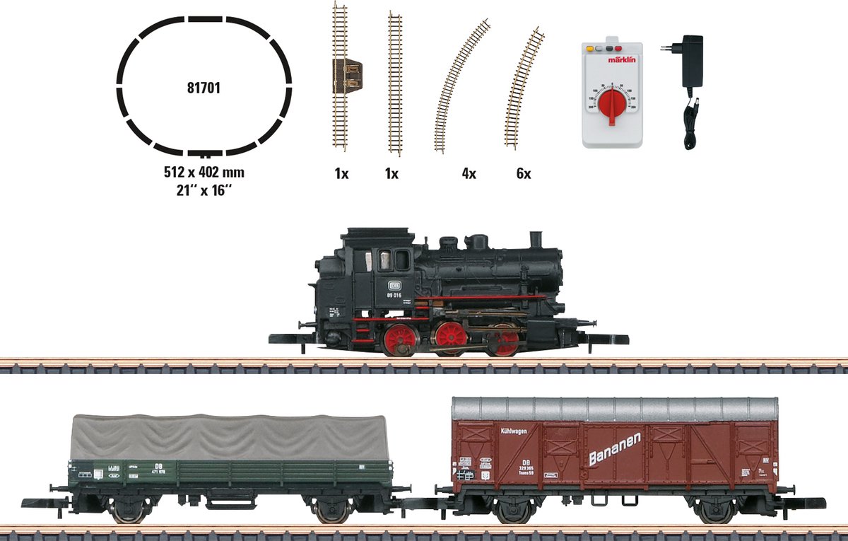 Coffret D'Extension C5 Pour Voie C Märklin - Modélisme Ferroviaire HO - Rails Et Accessoires