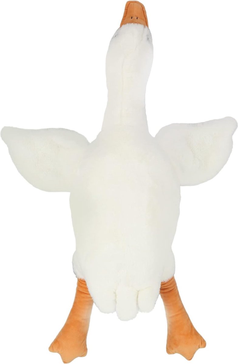 Kussentje voor Kinderen - Gans - 50cm - Zachte Knuffel - Sierkussen Kinderkamer