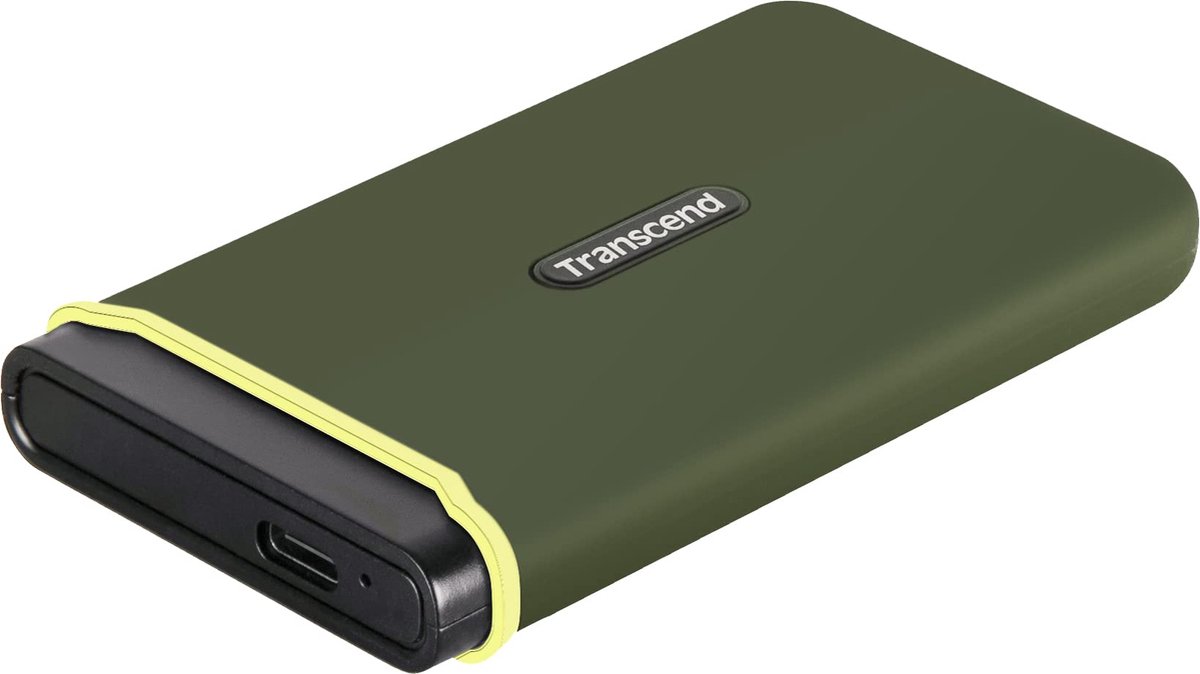Transcend ESD380C portable SSD 4TB groen