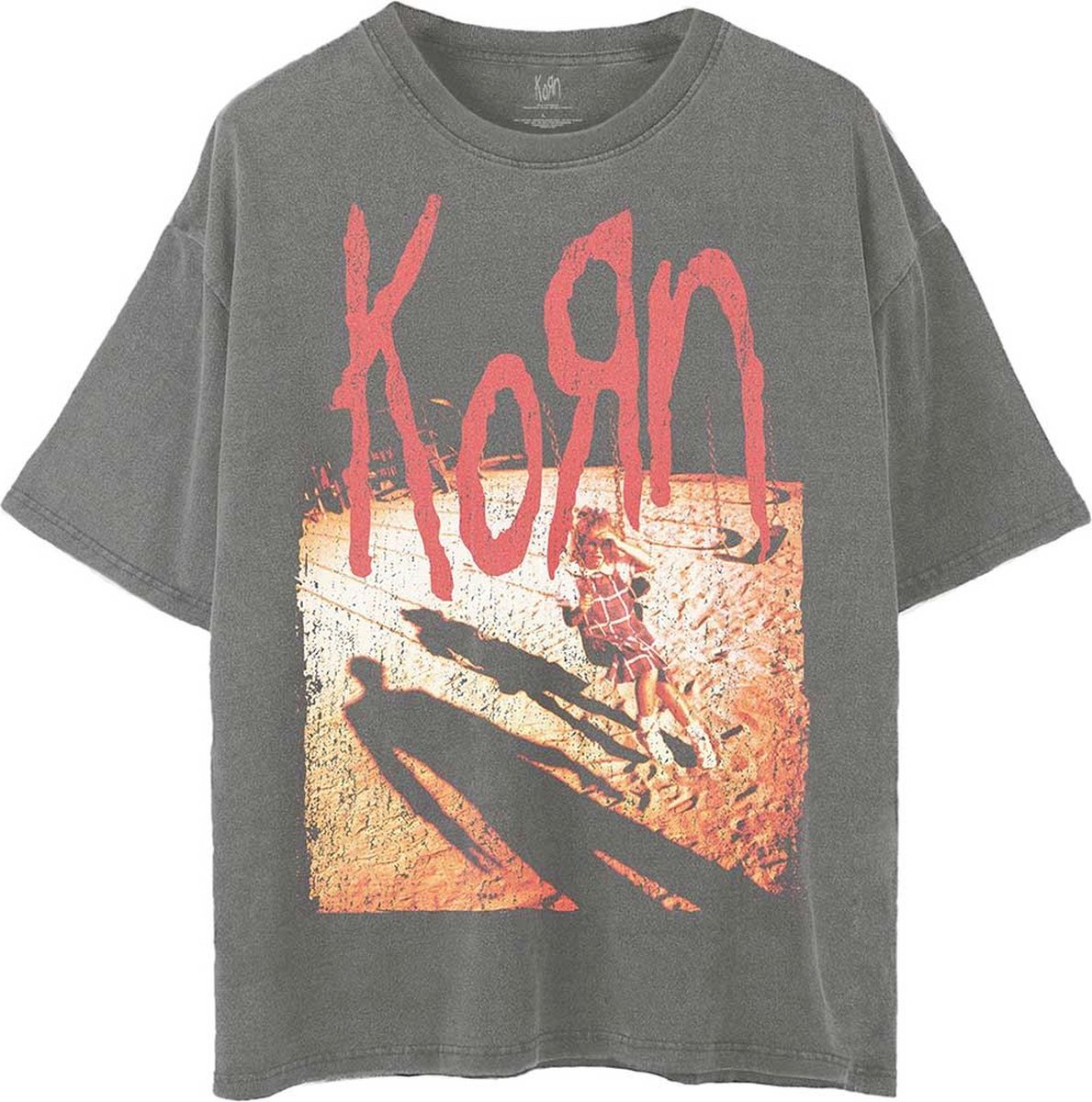 Korn - Shadow Playground Heren T-shirt - XL - Grijs