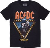 AC/ DC - T-shirt Homme Angus Triangle PWR-UP EU Tour '24 - 3XL - Zwart