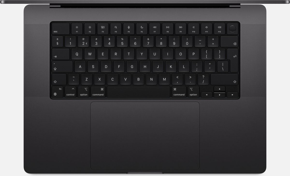 Apple MacBook Pro 2024 16,2'' - M4 Pro, 14 Core CPU, 20 Core GPU, 24GB RAM, 512GB SSD, Qwerty, Space Zwart thumbnail 6