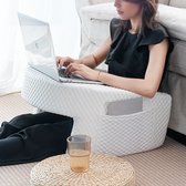 HOMCA Coussin de Lecture Gonflable - Coussin de Dossier Portable de Camping - Coussin de Lecture