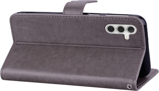 Coverup Owls Book Case Adapté pour Samsung Galaxy A25 Case - Grijs