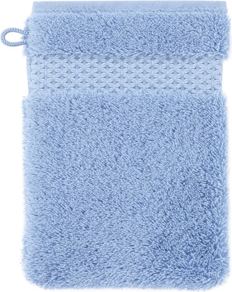 Yves Delorme washandje - Etoile - Azur - 16x22 cm