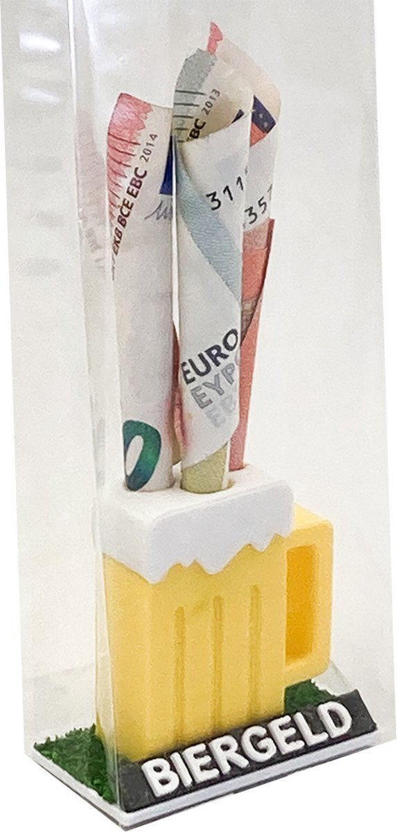 Kadogeld.nl - Biergeld - Krat met bierflesjes- Orgineel - Geld - Cadeau - Geven