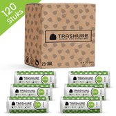 Poubelle - Sacs poubelles - Code G - 23-30L - Convient pour poubelle Brabantia - 6 rouleaux x 20 pièces - Extra fort