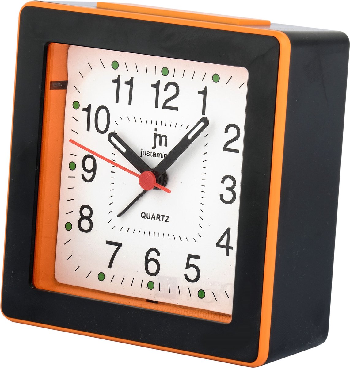 Just a Minute | Wekker | Oranje - Zwart