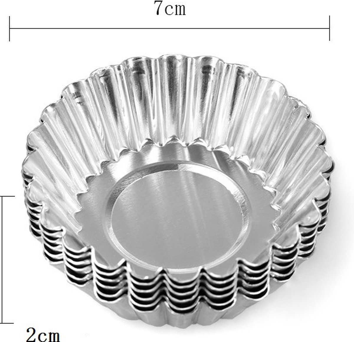 Mousse-ringen Roestvrijstalen Taartvorm Met Schuif Voor Het Koken Van Kruimels Eieren Gebak Mousse Desserts 8 Cm Diameter Set Van 6 Kookringen