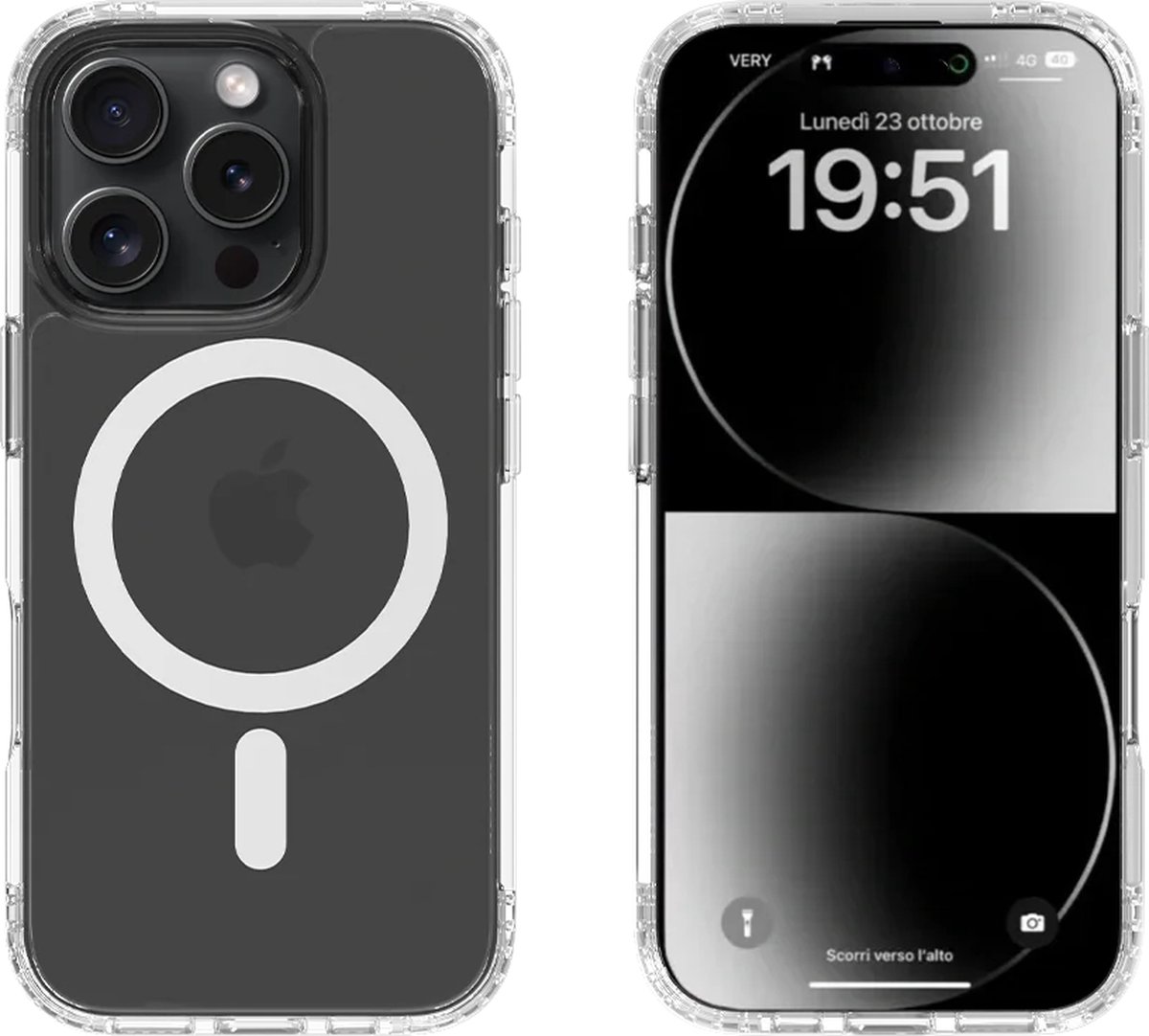NOVANL ShockShield Hoesje (incl. Magnetics) voor iPhone 16 Pro - Primary