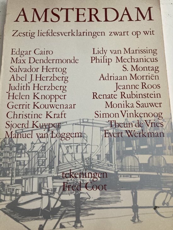 Amsterdam zestig liefdesverklaringen