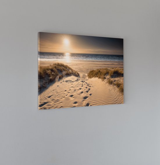 Peinture sur toile - Paysages - Coucher de soleil - 150x100x2 cm