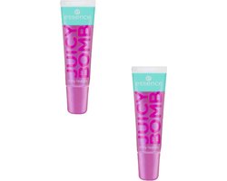 foto van 2x Essence Juicy Bomb Shiny Lipgloss 105 Bouncy Bubblegum | 2-pack