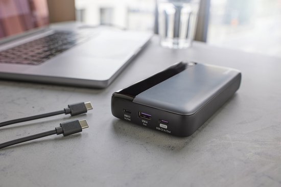 Incarcator de retea Tehnologie GaN 2 porturi (2x USB C)Power Delivery
