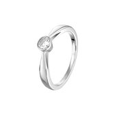 Selected Jewels Mila Dames Ring Zilver - Zilverkleurig - 16.50 mm / maat 52