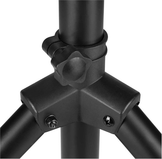 DD Luidspreker Standaard - Luidspreker Standaard - Vloerstandaard - 110x13x13cm - Zwart van DD — afbeelding 5
